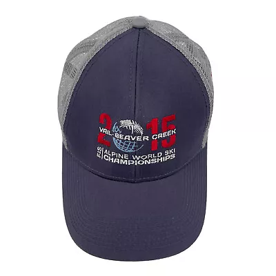 $22 • Buy 2015 Alpine World Ski Championships Vail Beaver Creek Trucker Hat Cap