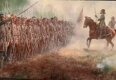 Mort Kunstler Pickett's Charge Classic Giclee/Canvas Tribute Series 50/50 COA • $450