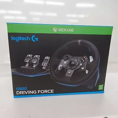 Logitech G920 Driving Force Steering Wheel Controller For Xbox One & PC • $87