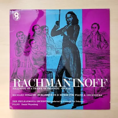 Rachmaninov - 12  Vinyl - Rhapsody On A Theme Of Paganini / Burlesque In D Minor • £4.95