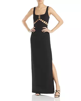 Aidan By Aidan Mattox Cutout Square Neck Gown 10B 2143 • $41.95