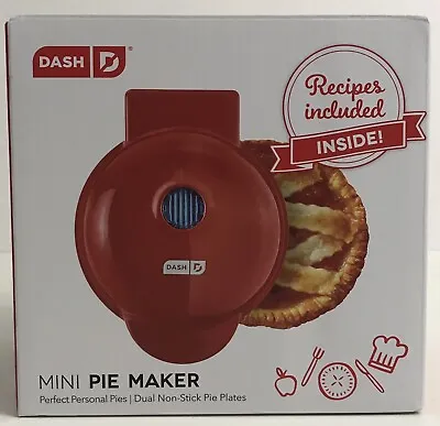 DASH Mini Pie Maker Non-Stick BRAND NEW IN BOX - Red No Recipe Book • $19.99