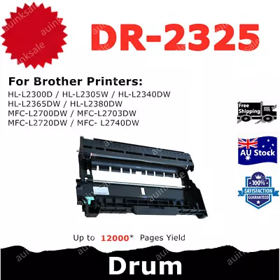 Compatible Drum DR-2325 For Brother HL-L2305W HL-L2340DW MFC L2700DW L2720DW • $18