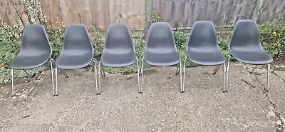 Set Of Six Charles & Ray Eames DSS Plastic Stacking Chairs. • £575