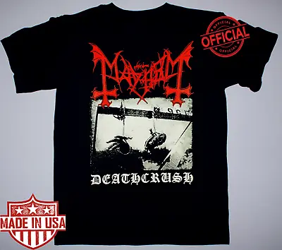 Mayhem Deathcrush T-Shirt Short Sleeve Black Cotton Unisex Size S To 5XL TH3982 • $8.79