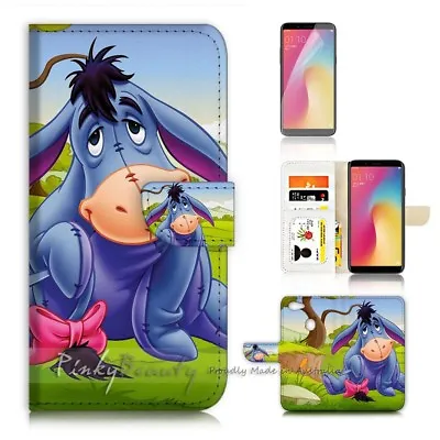 $12.99 • Buy ( For Oppo A73 ) Flip Wallet Case Cover P21647 Cartoon Donkey
