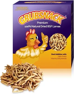 Worms Dried BSF Mealworms For Wild Birds Food Chickens Hen Treats Cheap Bulk • $225.99