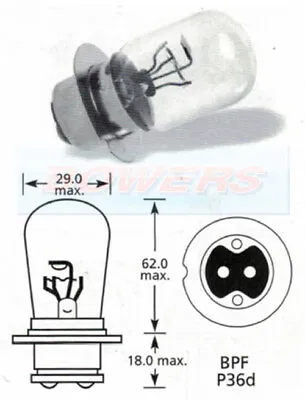 Lucas Llb414 12v Volt 50/40w T28 P36d Headlight Bulb Headlamp Bulb Ww13017l • £7.49