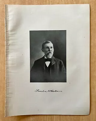 Antique Print 1903 FENELON MCCOLLUM Mansfield Depot Connecticut CT Portrait • $24.99