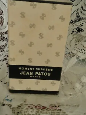 Jean Patou Vintage  Moment  Suprem 1 Oz Perfume Made In France Rare • $289.99