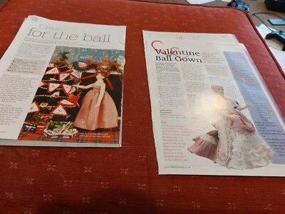 £3.55 • Buy Dolls House Clothing Lots - Ball Gown  Instructions  1:12