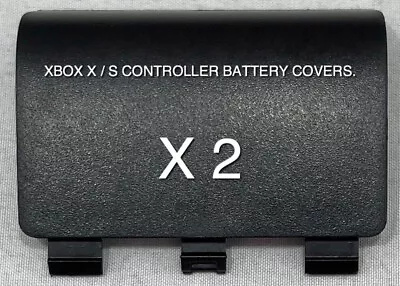 2 X Battery Covers / Doors To Suit Xbox One X/s Wireless Controller • $8.95