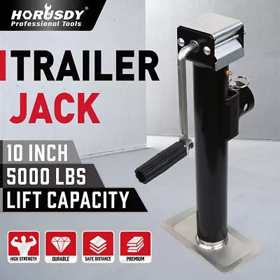 HORUSDY Trailer Caravan Canopy Jack Leg Stand Heavy Duty 5000lbs Side Handle • $56.99