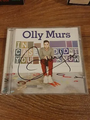 SIGNED Olly Murs - In Case You Didn't Know (2011) • £9.99