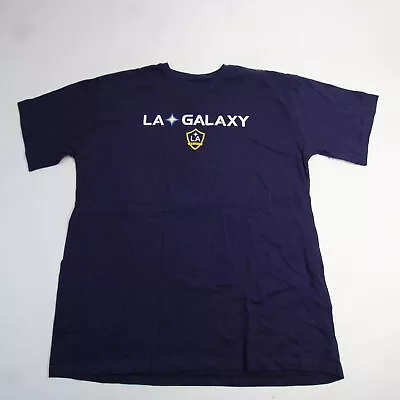 LA Galaxy Majestic Short Sleeve Shirt Men's Midnight Blue New • $15.74