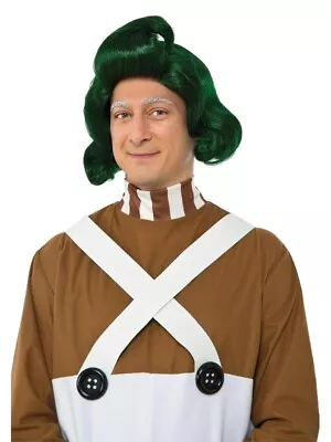 Willy Wonka Charlie And The Chocolate Factory Oompa Loompa Mens Wig • $29.99