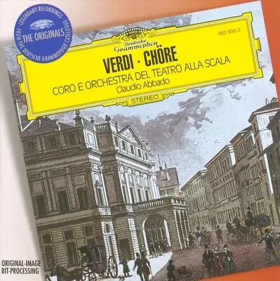 Verdi Opera Choruses – Claudio Abbado/La Scala – DG The Originals – Brand New • $14.95