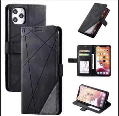 Luxury Leather Flip Case For Iphone 11/ 7 8 Plus • £5