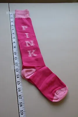 Victoria's Secret Pink Vintage Knee High Socks Rare New In Package NO TAG • $49.99