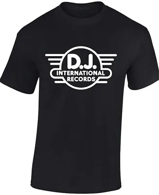 £17.99 • Buy DJ International Record Label T Shirt Chicago  House Rave  Acid Techno 