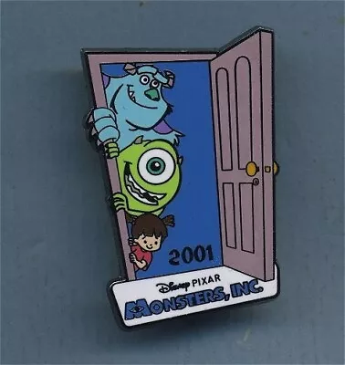 LE OLD Disney Pin 100 Years Of Dreams #71 Monsters Inc Mike Sully Boo Boo's Door • $19.99