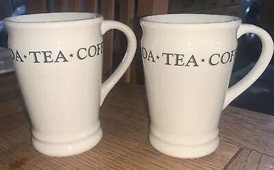 2 X Vintage DMD David Mason Design Mug Slim Tankard Style - Coffee Tea Cocoa Exc • £8.50