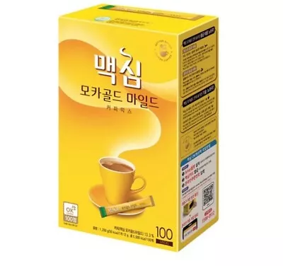 Maxim Mocha Gold Mild Korea Instant Coffee Mix 50/100 Sticks  • $69.98