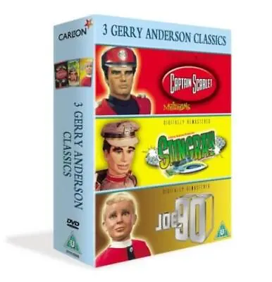 Joe 90/Captain Scarlet/Stingray DVD (2003) Gerry Anderson Cert U ***NEW*** • £10.71