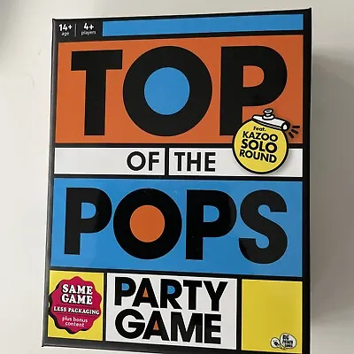Top Of The Pops Party Game - No.1 Family Music Board Game Big Potato (Q) • £16