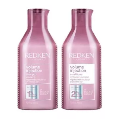 REDKEN Volume Injection Shampoo And Conditioner 10.1 Oz. • $32