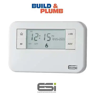 ESI SINGLE Channel Multi-Purpose Programmer - ES1247B - 24 Hour | 5/2 Or 7 Day • £34.99