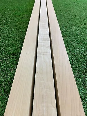Hardwood Timber Spalted Maple Inlay Edging Batten 3- 40mm X 35mm X 1094mm (1023) • £80