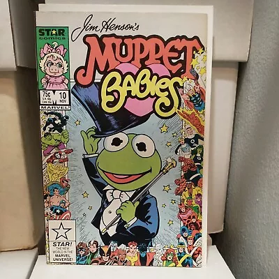 Muppet Babies #10 Marvel Comic 25th Anniversary Frame Cover 1986 Comic • $140