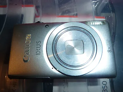 Canon Ixus 132 Digital Camera Silver-SPARES OR REPAIR • £50