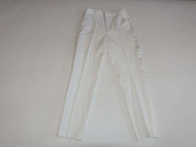 $26.99 • Buy Zara Women's Satin Effect Waist Tuxedo Pants Size Small NWT White Ankle Length S