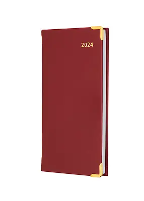 Collins Business Pockets - 2024 Slimchart Pocket Diary Week-to-View With Notes ( • £3.30