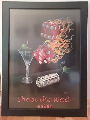  Shoot The Wad  By Michael Godard Print Wooden Frame 27 X36.5  • $99.91