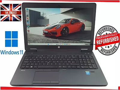 HP ZBook 15 Workstation Gaming Laptop Core I7 16GB RAM 1000GB SSD High Speed PC • £495