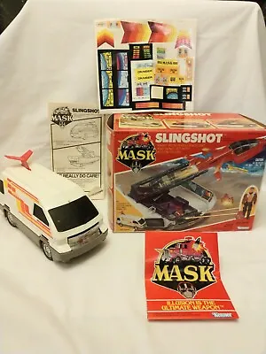 MASK RV/ Surveillance Unit And Sonic Jet W/ Action Figure Box Included 1986 • $155