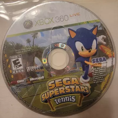 Sega Superstars Tennis (Xbox 360) DISC ONLY! NO TRACKING! READ DESCRIPTION! • $4.50