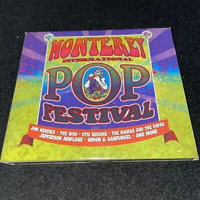 MONTEREY INTERNATIONAL POP FESTIVAL • 2 CD Set • $12.99