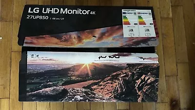 LG 27UP850 27  4K Ultra HD 60Hz IPS HDR FreeSync Monitor - White • £84
