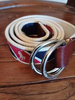 Ralph Lauren Polo D Ring Belt - 32  • £20