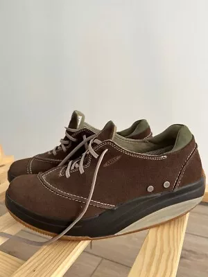 Women's MBT Barabara Smoke Brown Shoes Walking US 10.5 UK 7.5 • $59