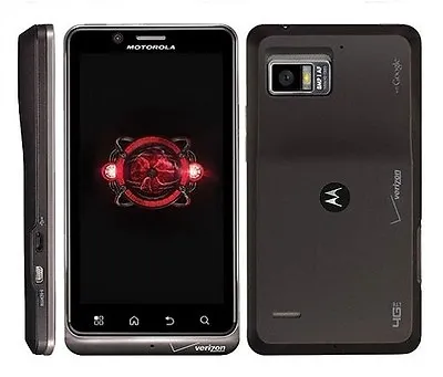 Motorola Droid Bionic XT875 8GB Black Verizon Phone Must Read • $49.99