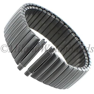 16-22mm Hadley Roma Titanium Satin Stainless Steel Mens Expansion Band MB7168TI • $29.95