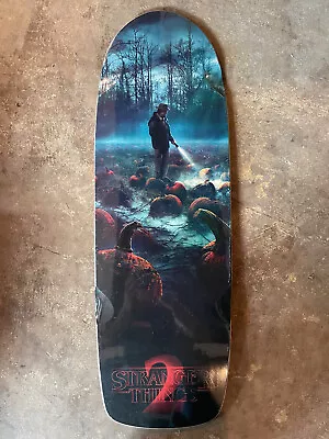 Stranger Things 2 Hopper Pumpkin Patch NOS Rare Madrid Skateboard Deck • $138