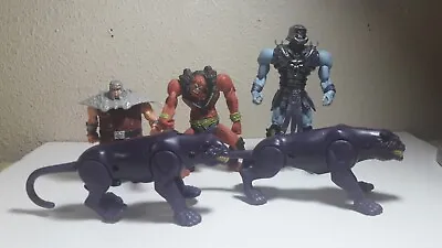 Masters Of The Universe 200X Lot Skeletor Ram-Man Beastman Panthor • $10