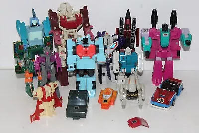 Transformers G1 Original Vintage Lot Hot Spot Blurr Smokescreen Computron Thrust • $32