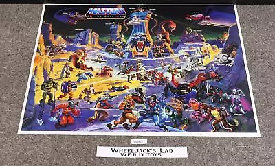 He-Man Large Poster 32 X 23 Masters Of The Universe MOTU 1986 Eternia • $198